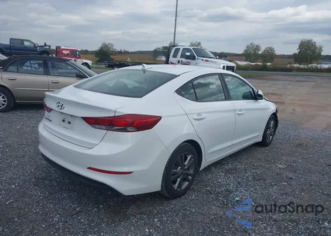 2018 Hyundai Elantra Sel из США, поврежденный, VIN 5NPD84LF5JH366087